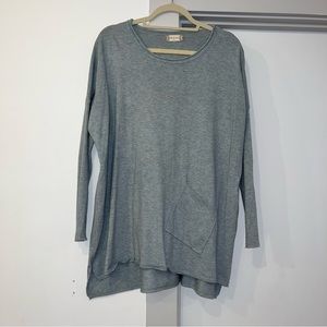 Light Blue Long Sleeve Sweater